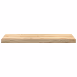vidaXL Stair Treadss Step Mat Door Mat Tread Mat Untreated Solid Wood Oak - natural, 80 x 30 x 2 cm/ 2 pcs - Additional view 2