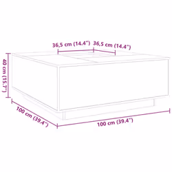 VidaXL 3284049 coffee/side/end table - Additional view 8