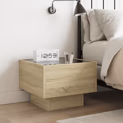 VidaXL 3284065 nightstand/bedside table Oak - Additional view 4
