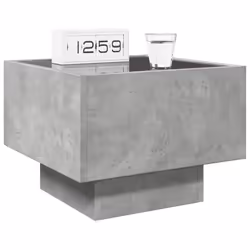 VidaXL 3284066 nightstand/bedside table Concrete colour - Additional view 5