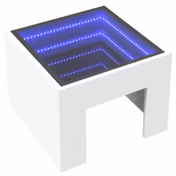 VidaXL 3284070 nightstand/bedside table White