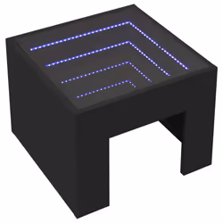 VidaXL 3284071 nightstand/bedside table Black