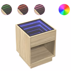 VidaXL 3284079, Oak, Glass, Wood, 40 kg, 400 mm, 400 mm, 500 mm