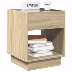 VidaXL 3284079 nightstand/bedside table Oak - Additional view 5