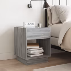 VidaXL 3284082 nightstand/bedside table Oak - Additional view 4