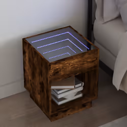 VidaXL 3284088 nightstand/bedside table Oak - Additional view 2