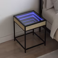 VidaXL 3284092 nightstand/bedside table Oak