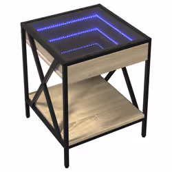 VidaXL 3284097 nightstand/bedside table Oak