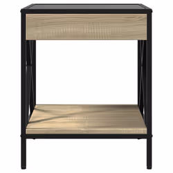 VidaXL 3284097 nightstand/bedside table Oak - Additional view 6