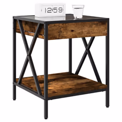 VidaXL 3284098 nightstand/bedside table Oak - Additional view 5