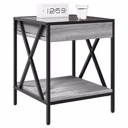 VidaXL 3284099 nightstand/bedside table Oak - Additional view 5