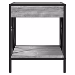 VidaXL 3284099 nightstand/bedside table Oak - Additional view 6