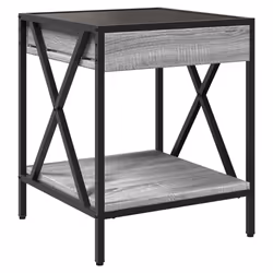 VidaXL 3284099 nightstand/bedside table Oak - Additional view 8