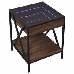 VidaXL 3284100 nightstand/bedside table Oak - Additional view 3