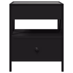 VidaXL 3284101 nightstand/bedside table Black - Additional view 6
