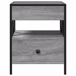 VidaXL 3284104 nightstand/bedside table Oak - Additional view 6