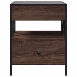 VidaXL 3284105 nightstand/bedside table Oak - Additional view 6