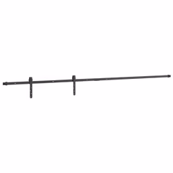 vidaXLÂ Sliding Cabinet Door Kit 213 cm Carbon Steel - Additional view 4