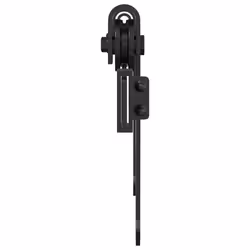 vidaXL Mini Sliding Barn Door Kit Carbon Steel Set Black/White Multi Sizes - 200 cm/ 2 pcs - Additional view 5