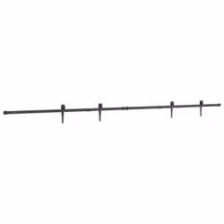 vidaXL Sliding Cabinet Door Kit 244 cm Carbon Steel - Additional view 6