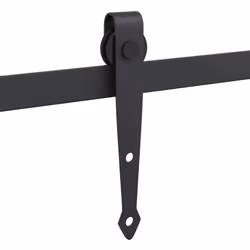 vidaXL Sliding Cabinet Door Kit 244 cm Carbon Steel - Additional view 8