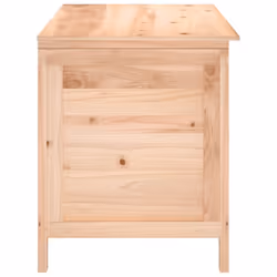 vidaXL Outdoor Cushion Box Garden Storage Box Tool Deck Box Solid Wood Fir - Additional view 4