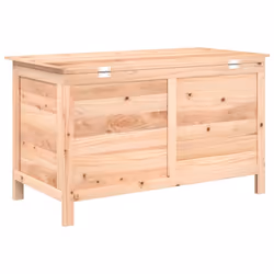 vidaXL Outdoor Cushion Box Garden Storage Box Tool Deck Box Solid Wood Fir - Additional view 5