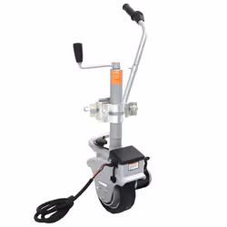 vidaXL Wheel for Jockey Wheel Replacement Jockey Wheel Aluminium and Rubber - jockey wheel