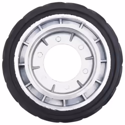 vidaXL Wheel for Jockey Wheel Replacement Jockey Wheel Aluminium and Rubber - wheel