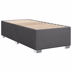 vidaXL Bed Frame Bed Base Bedstead Mattress Foundation Dark GreyÃÂ Double Fabric - dark grey, 3ft single