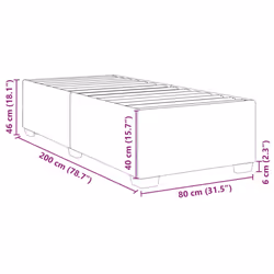 VidaXL 3284602 bed frame - Additional view 8