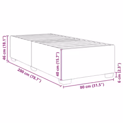 VidaXL 3284603 bed frame - Additional view 8