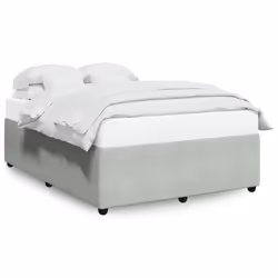 VidaXL 3285006, Grey, 140 cm, 190 cm, 46 cm, 1400 x 1900 mm, 1 pc(s)