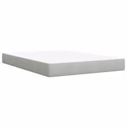 vidaXL Box Spring Bed with Mattress Bed Frame Bedroom Bedstead Bed Base Velvet - light grey, 140 x 200 cm - Additional view 5