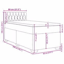 VidaXL 3286172 bed