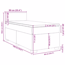VidaXL 3286183 bed