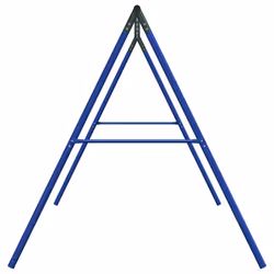 VidaXL Swing Frame for Outdoor with 8 Hanging Hooks Blue Steel - Additional view 4