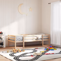 vidaXL Kids' Bed Frame Bedroom Bedstead Bed Base 90x200 cm Solid Wood Pine