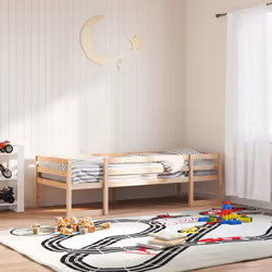 vidaXL Kids' Bed Frame Bedroom Bedstead Bed Base 90x190 cm Solid Wood Pine