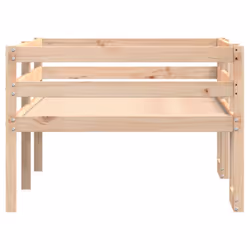 vidaXL Kids' Bed Frame Bedroom Bedstead Bed Base 75x190 cm Solid Wood Pine - Additional view 5