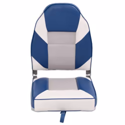 vidaXL Boat Seat with High Back Foldable Canoe Seat Adjustable Kayak Seat