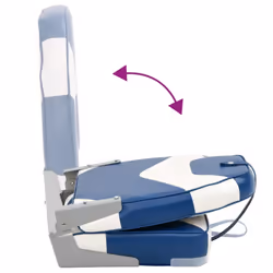 vidaXL Boat Seat with High Back Foldable Canoe Seat Adjustable Kayak Seat - Additional view 7