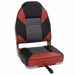 vidaXL Boat Seat with High Back Foldable Canoe Seat Adjustable Kayak Seat