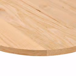 vidaXL Table Top Light Brown 80x40x4 cm Solid Wood Oak Oval coffee table top - natural, 120 x 60 x 2 cm - Additional view 7