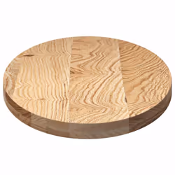 vidaXL Table Top Light Brown 80x40x4 cm Solid Wood Oak Oval coffee table top - natural, 100 x 50 x 4 cm - Additional view 5
