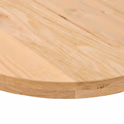 vidaXL Table Top Light Brown 80x40x4 cm Solid Wood Oak Oval coffee table top - natural, 120 x 60 x 4 cm - Additional view 7