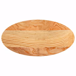 vidaXL Table Top Light Brown 80x40x4 cm Solid Wood Oak Oval coffee table top - light brown, 80 x 40 x 2 cm