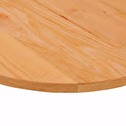 vidaXL Table Top Light Brown 80x40x4 cm Solid Wood Oak Oval coffee table top - light brown, 80 x 40 x 2 cm - Additional view 7
