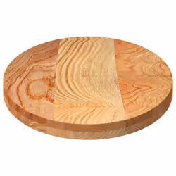 vidaXL Table Top Light Brown 100x50x4 cm Solid Wood Oak Oval coffee table top - 100 x 50 x 4 cm - Additional view 5