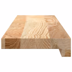 vidaXL Window Sills Window Ledge Window Board 2 pcsÂ Untreated Solid Wood Oak - 70 x 15 x 2 cm - Additional view 4